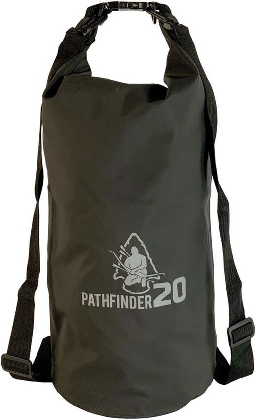 20L Dry Bag Black - The Bowie Man - Pathfinder - PTH036 - 817414010057