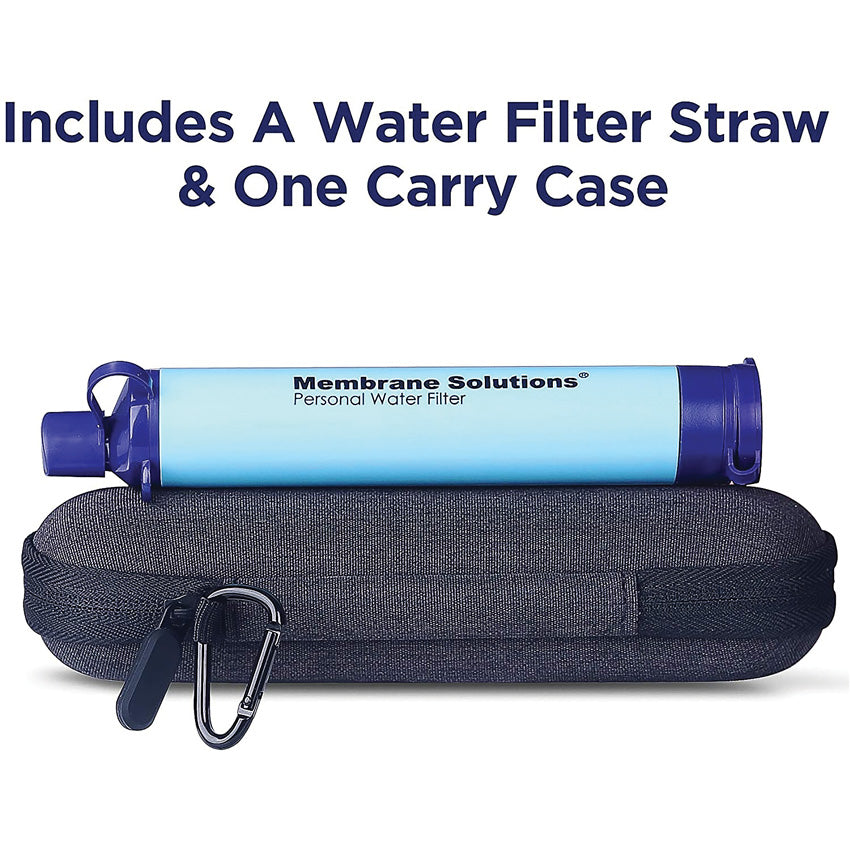 Water Filter Straw with Case