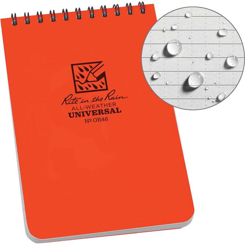 Top Spiral All Weather Notebook 4x6