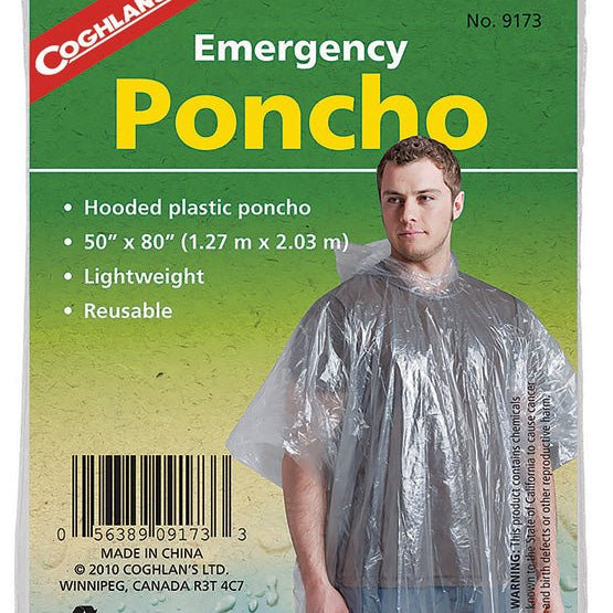 Emergency Poncho - The Bowie Man - Coghlan's - CGN9173 - 56389091733