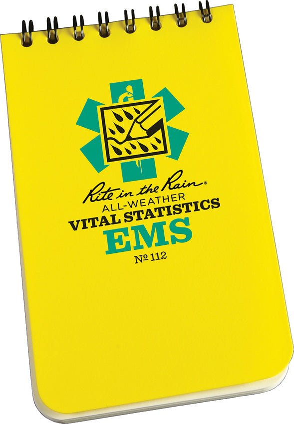 EMS Vital Stats 3x5 - The Bowie Man - Rite in the Rain - RITR112 - 632281373919