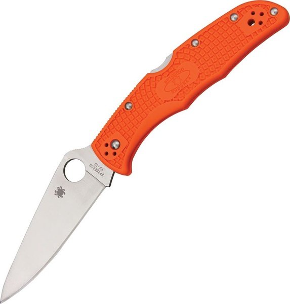 Spyderco Endura 4 Lockback - The Bowie Man - Spyderco - SC10FPOR - -