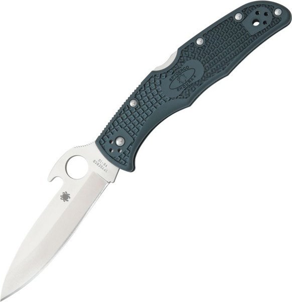 Spyderco Endura 4 Lockback - The Bowie Man - Spyderco - SC10PGYW - -