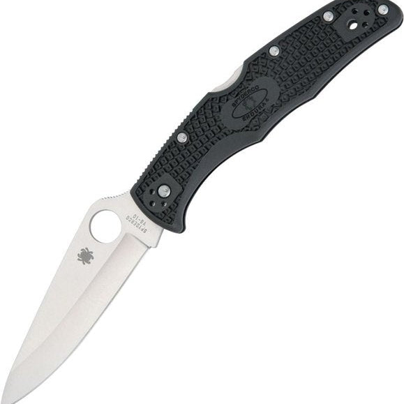 Spyderco Endura 4 Lockback - The Bowie Man - Spyderco - SC10PBK - -