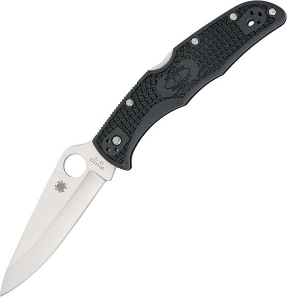 Spyderco Endura 4 Lockback - The Bowie Man - Spyderco - SC10PBK - -