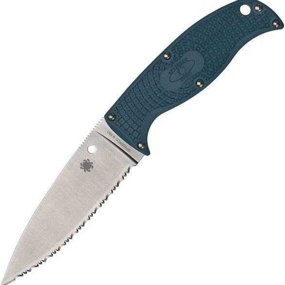 Spyderco Enuff 2 K390 - The Bowie Man - Spyderco - SCFB31SBL2K390 - -