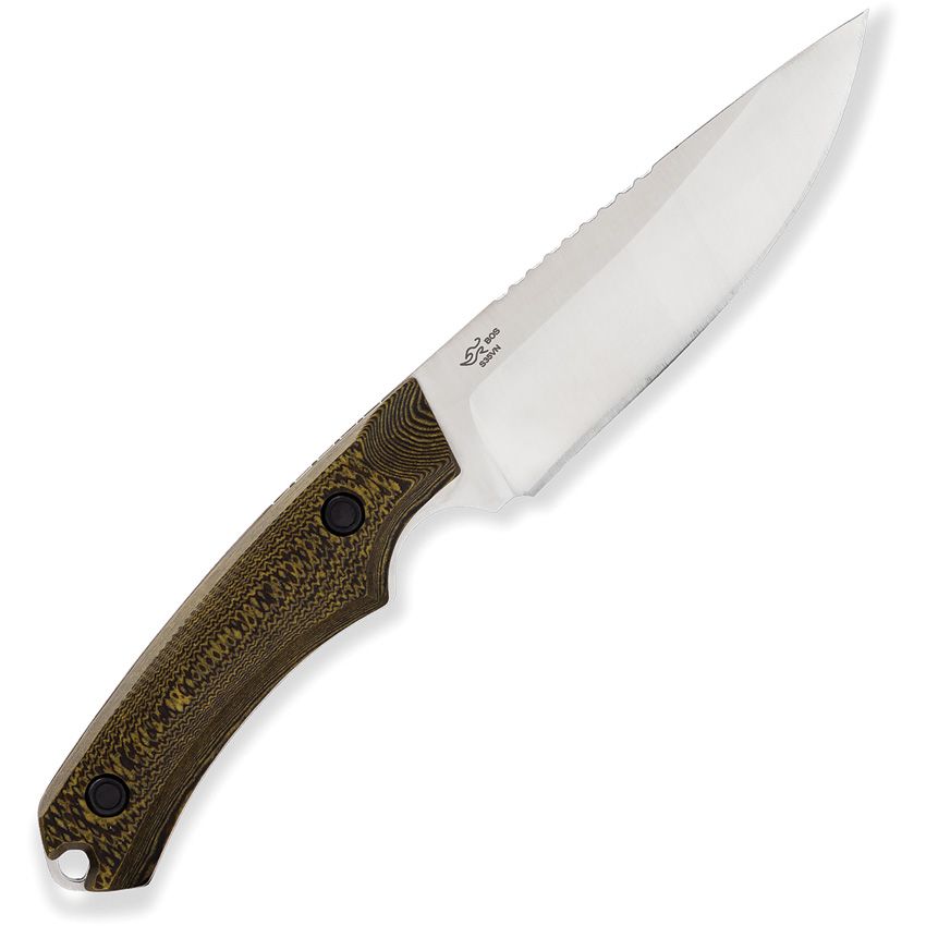 Buck Alpha Guide 663 - The Bowie Man - Buck Knives - BU663BRS - -