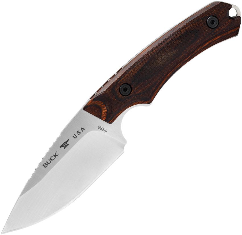 Buck Alpha Hunter 664 - The Bowie Man - Buck Knives - BU664WAS - -